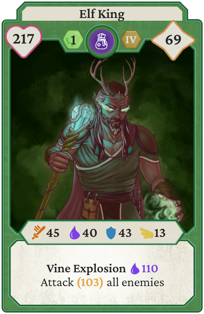 grove guardians magic dps gold card