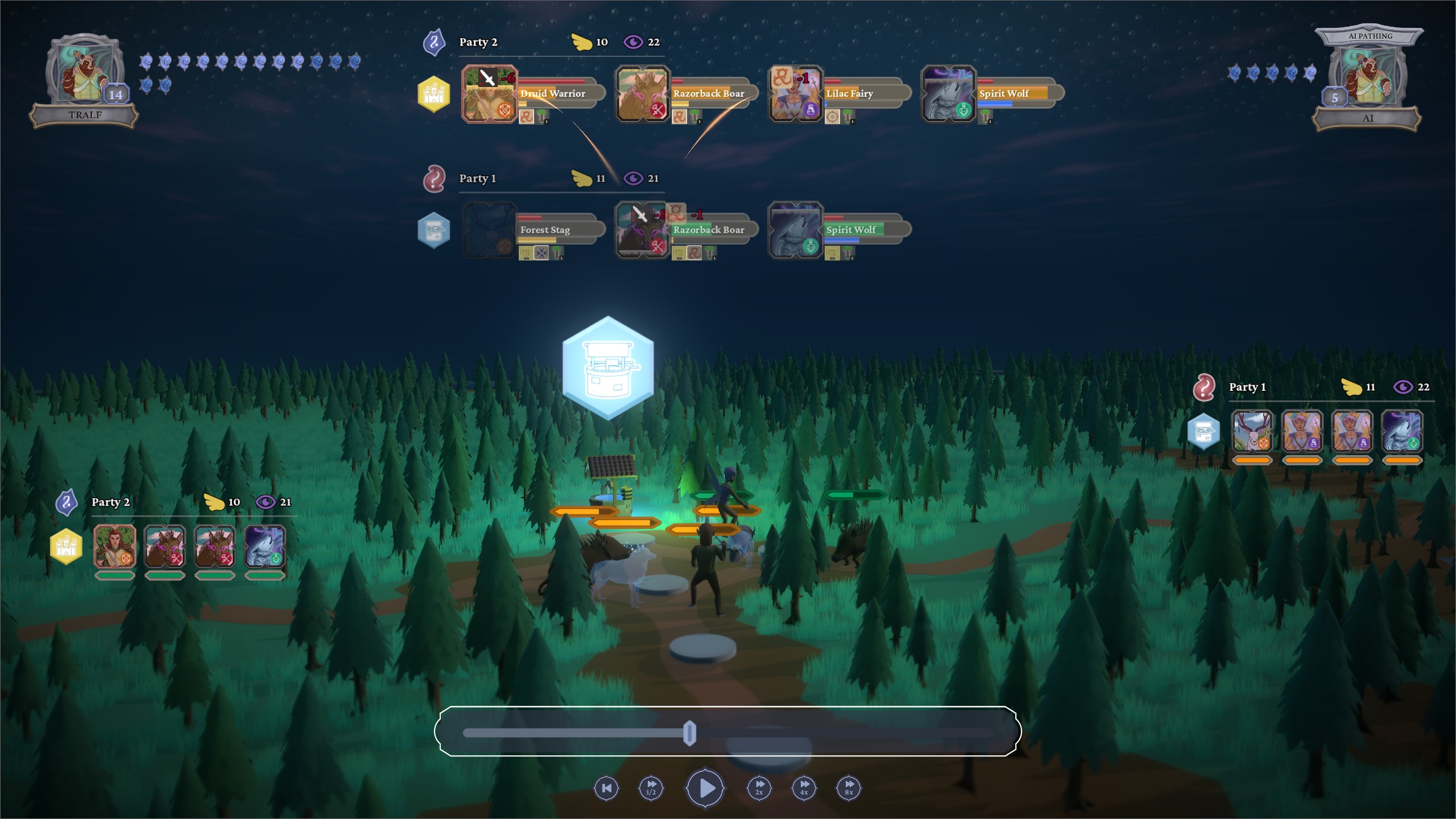 round 5 forest battle a